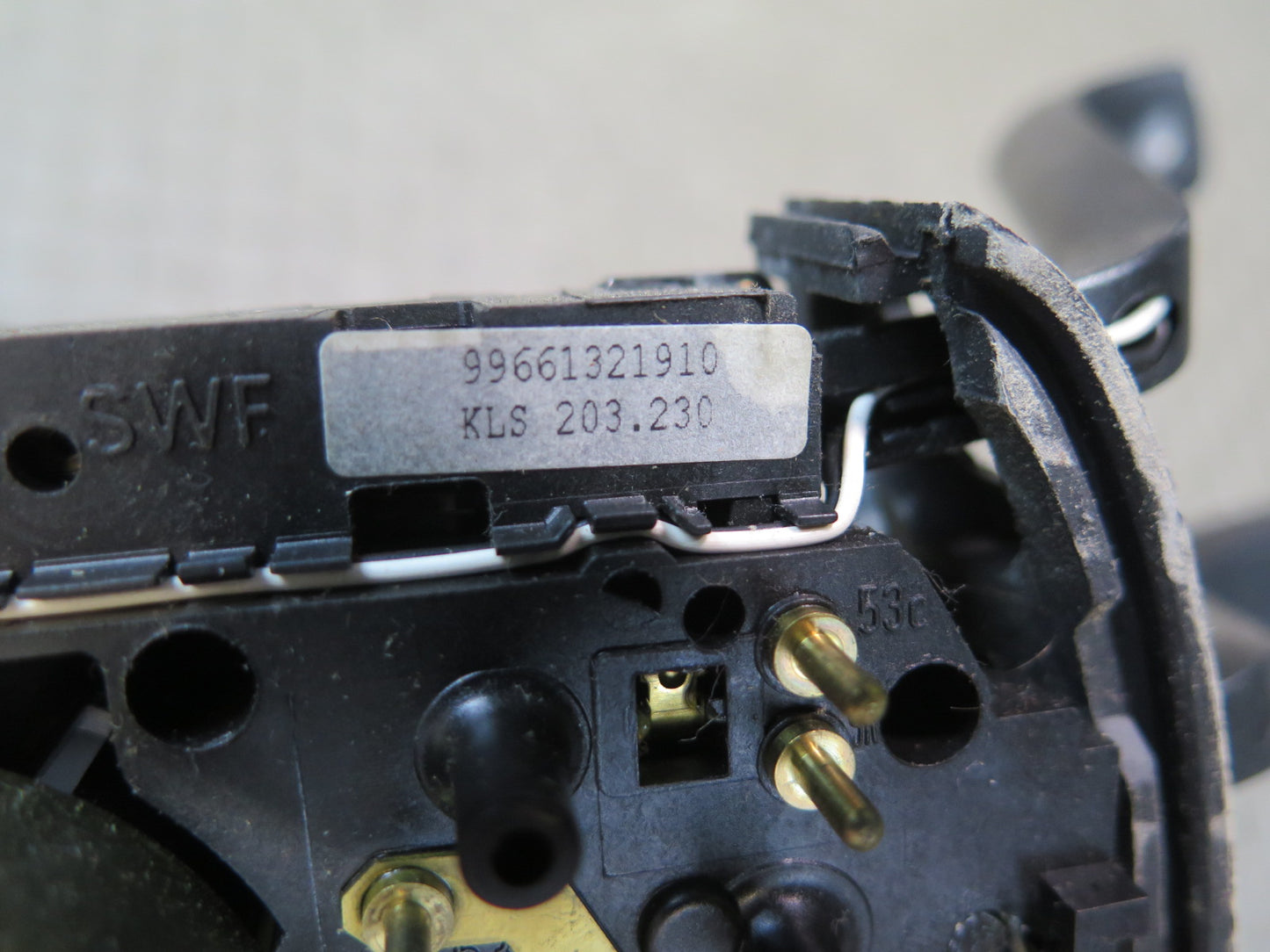 1999-2005 Porsche 911 996 Steering Column Turn Signal Wiper Cruise Multi Switch