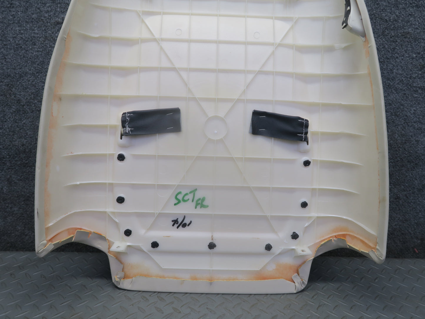 02-10 Lexus Z40 SC430 Front Right or Left Seat Upper Backrest Trim Cover OEM