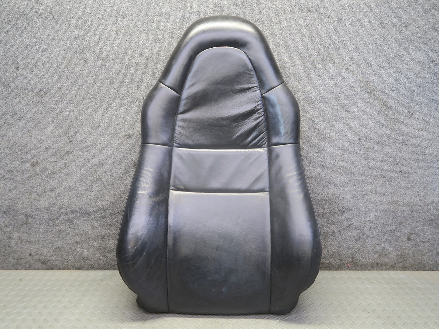 00-02 Toyota MR2 Spyder Right Passenger Leather Seat Upper Cushion Black OEM
