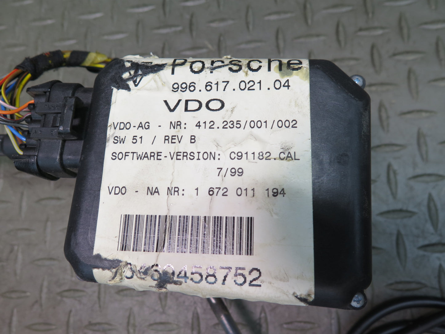 1999-2004 Porsche 911 996 M/T Gas Acceleration Pedal w Cruise Control Module