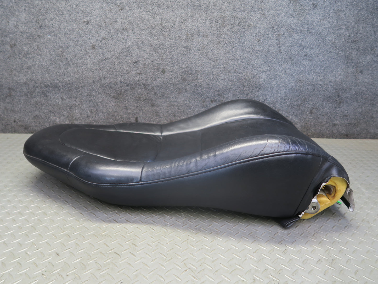 00-02 Toyota MR2 Spyder Right Passenger Leather Seat Upper Cushion Black OEM