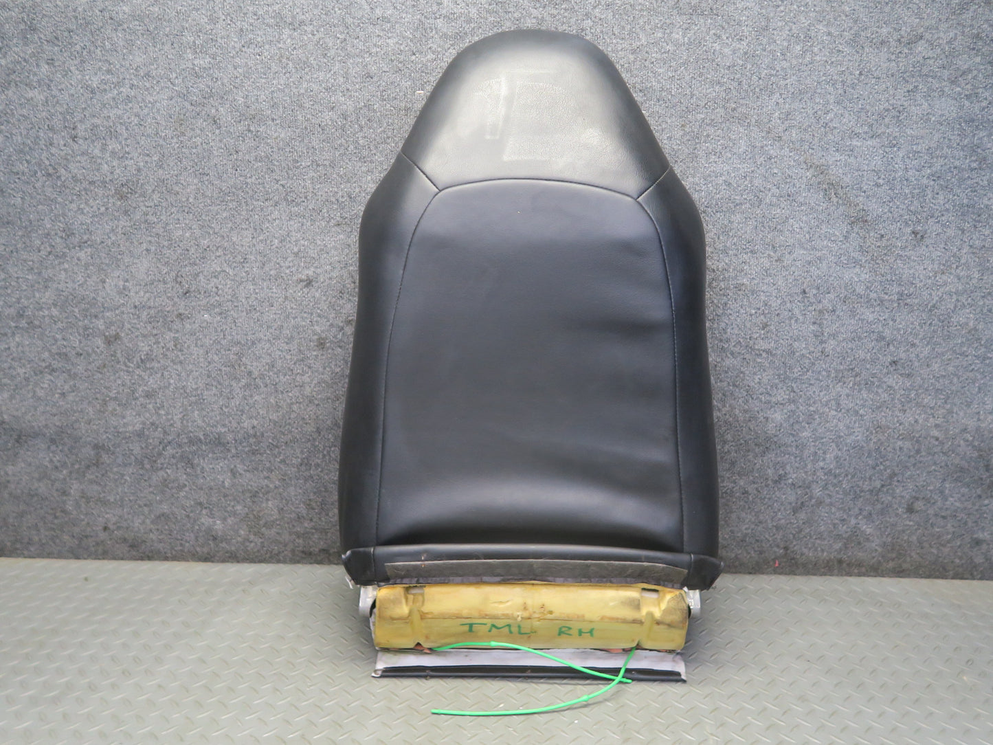 00-02 Toyota MR2 Spyder Right Passenger Leather Seat Upper Cushion Black OEM