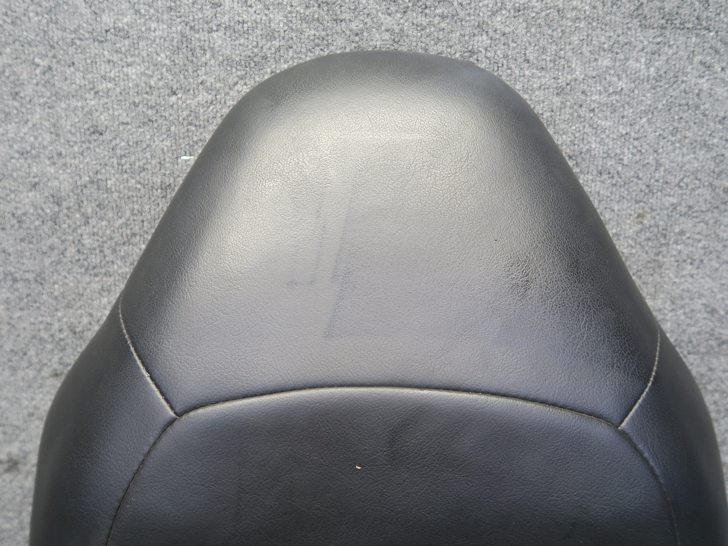 00-02 Toyota MR2 Spyder Right Passenger Leather Seat Upper Cushion Black OEM