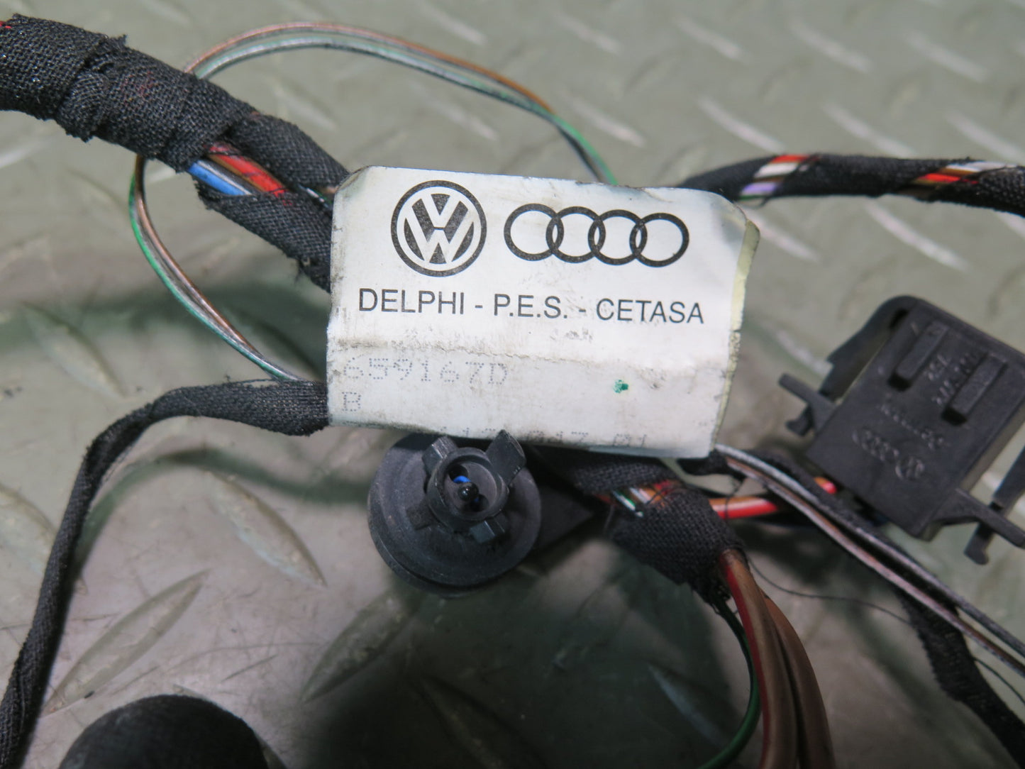1999-2004 Porsche 911 996 A/C Heater Flap Servo Door Actuator Motor Wiring Set