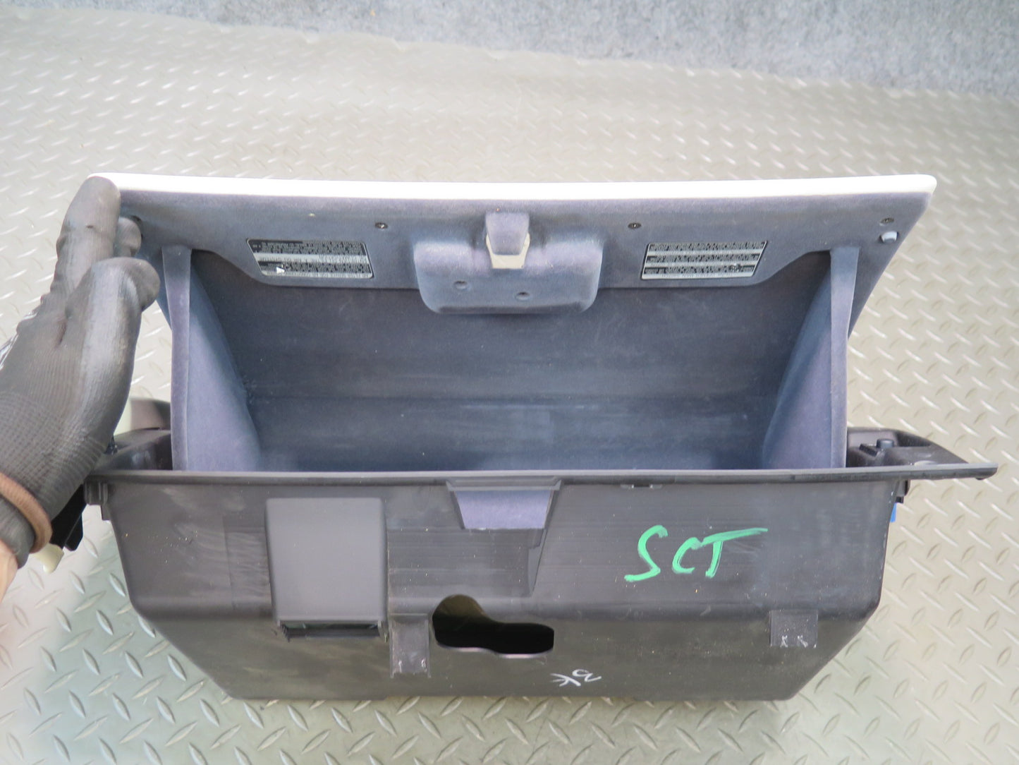 02-05 Lexus UZZ40L SC430 Dash Glove Box Compartment Storage Ecru OEM