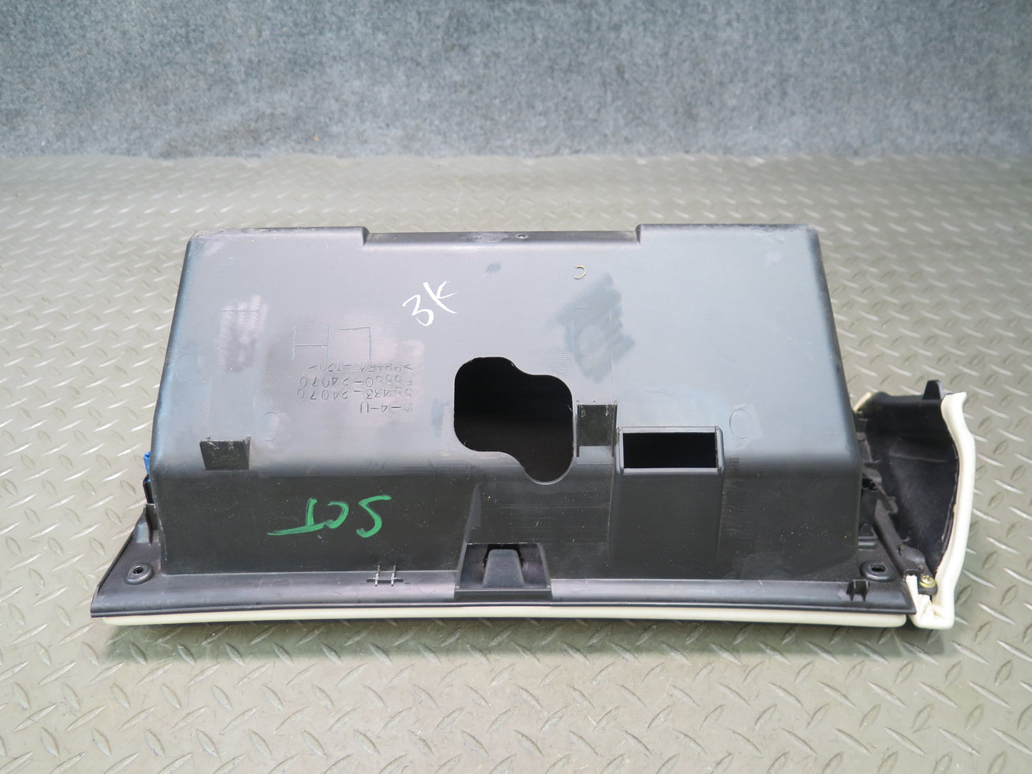 02-05 Lexus UZZ40L SC430 Dash Glove Box Compartment Storage Ecru OEM