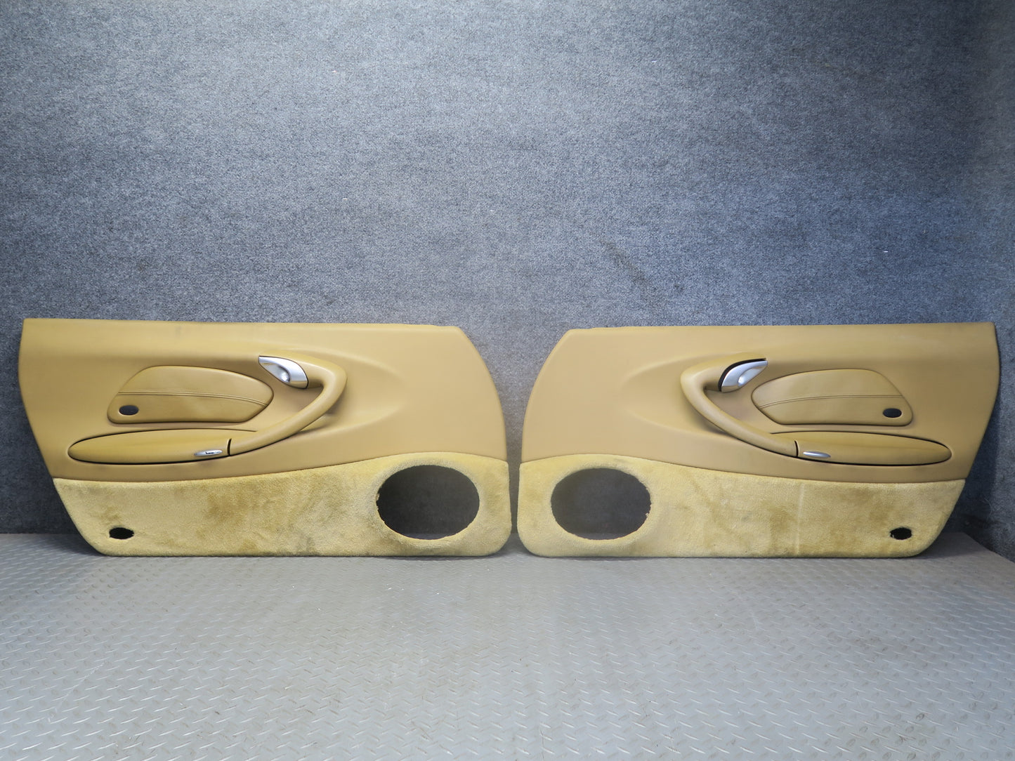 1999-2004 Porsche 911 996 Left & Right Door Interior Trim Panel Set of 2