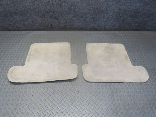 02-10 Lexus UZZ40L SC430 Set of 2 Rear Left & Right Floor MAT Carpet Ecru OEM