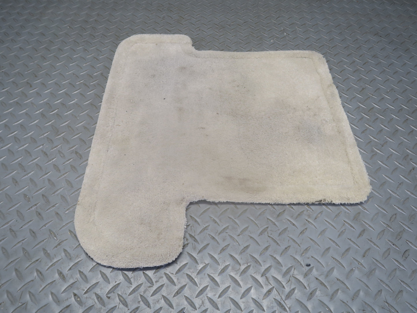 02-10 Lexus UZZ40L SC430 Set of 2 Rear Left & Right Floor MAT Carpet Ecru OEM