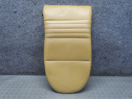 1999-2004 Porsche 911 996 Front Left Seat Upper Leather Cushion Savanna Beige