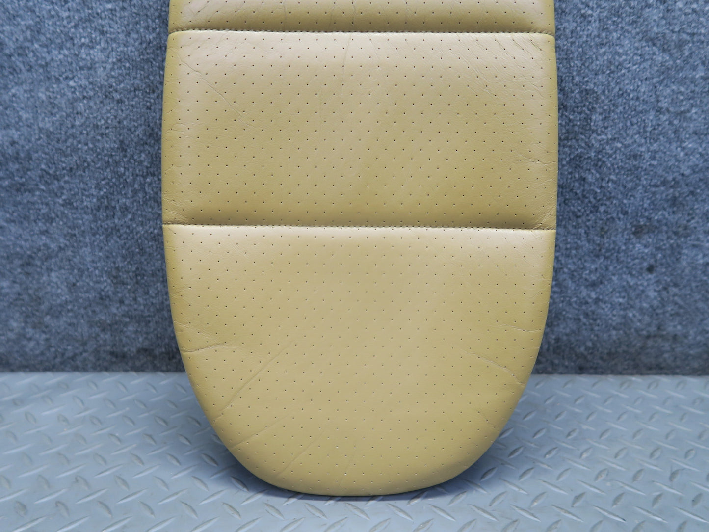 1999-2004 Porsche 911 996 Front Left Seat Upper Leather Cushion Savanna Beige
