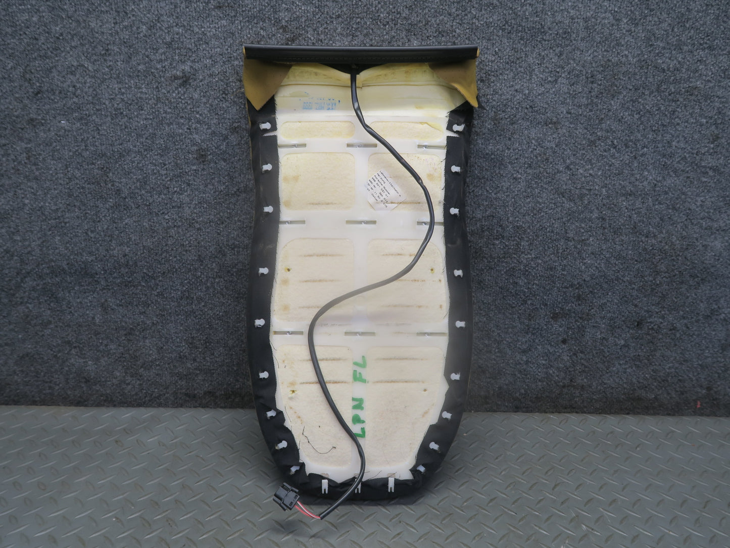 1999-2004 Porsche 911 996 Front Left Seat Upper Leather Cushion Savanna Beige