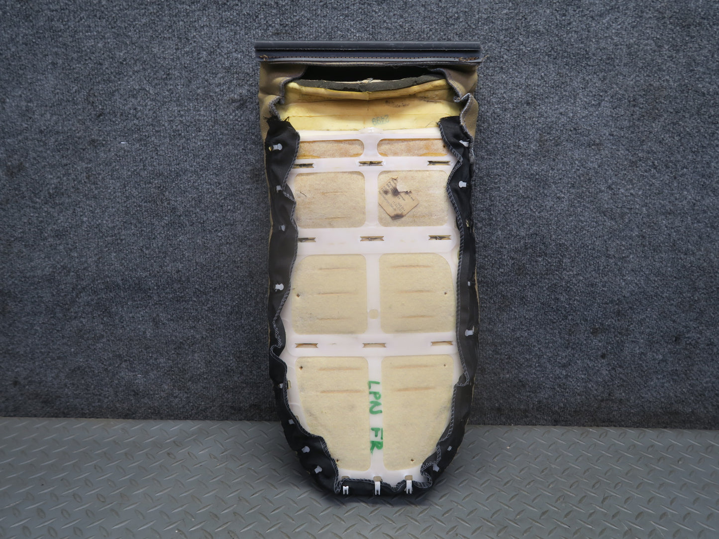 1999-2004 Porsche 911 996 Front Right Seat Upper Leather Cushion Savanna Beige