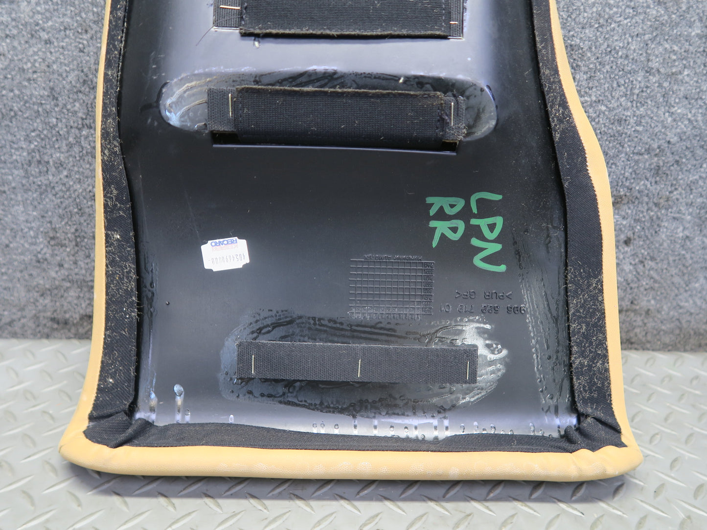 1999-2004 Porsche 911 996 Convertible Rear Right Seat Lower Leather Cushion