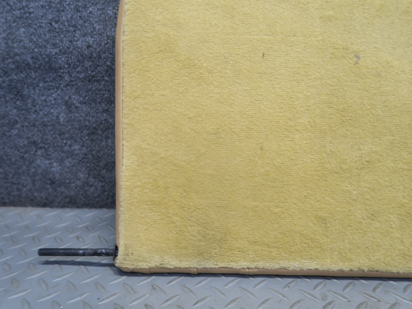 1999-2004 Porsche 911 996 Convertible Rear Right Seat Upper Leather Cushion