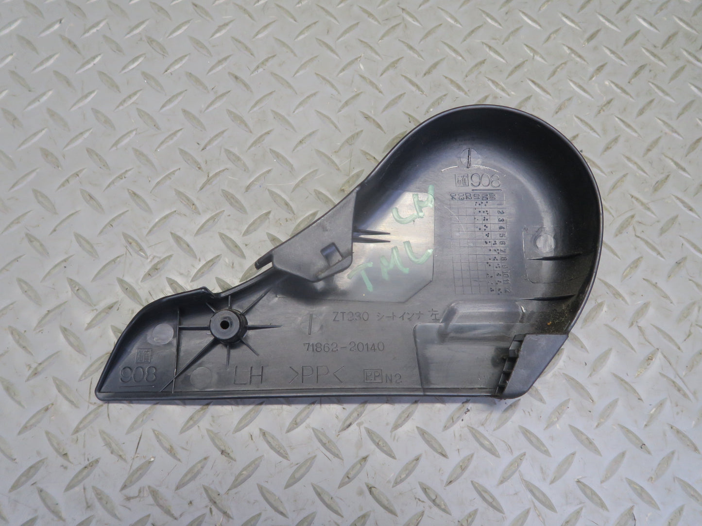 00-05 Toyota MR2 Spyder ZZW30L Left Driver Seat Trim Cover Panel Set OEM