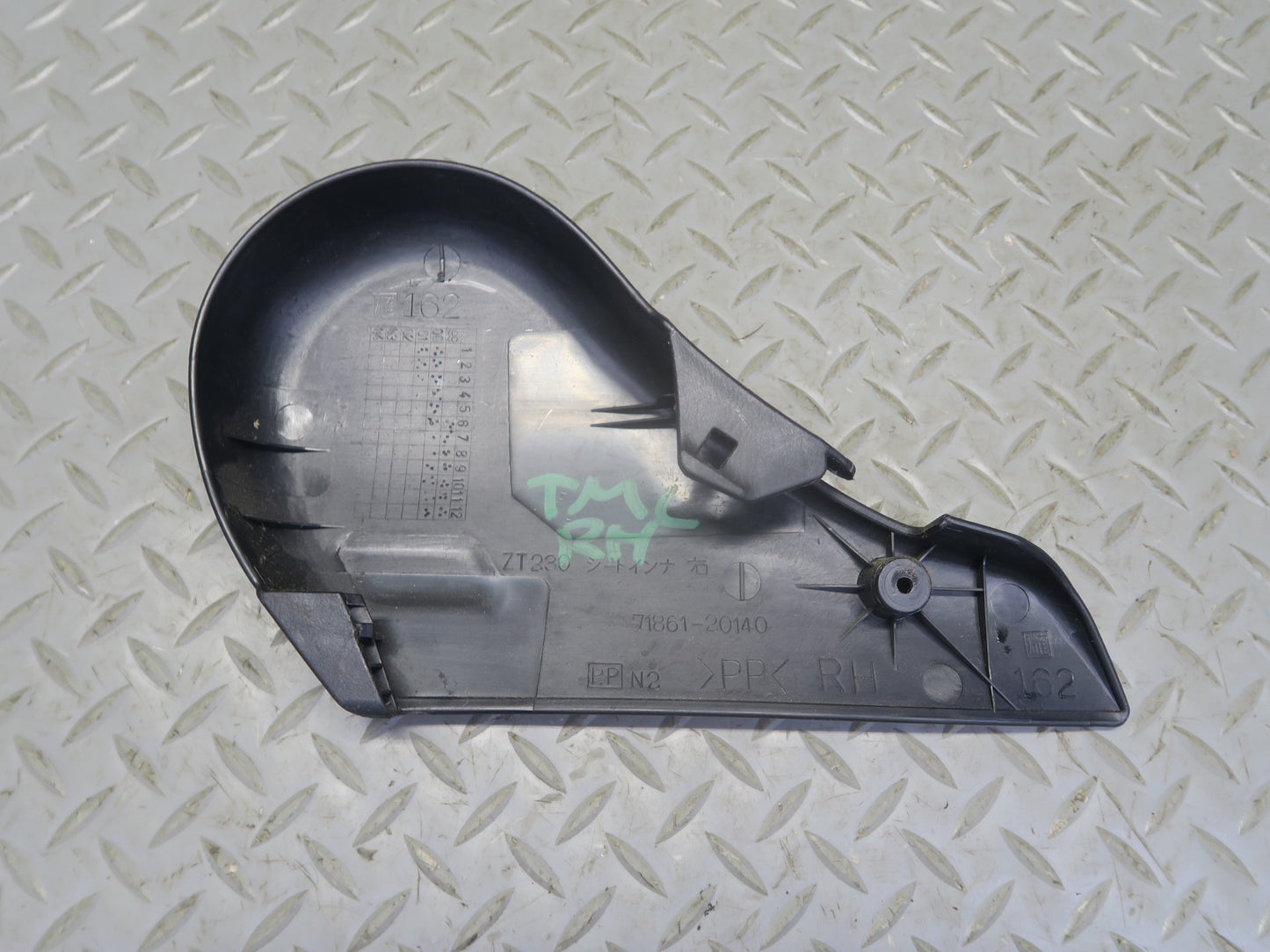 00-05 Toyota MR2 Spyder ZZW30L Right Passenger Seat Trim Cover Panel Set OEM