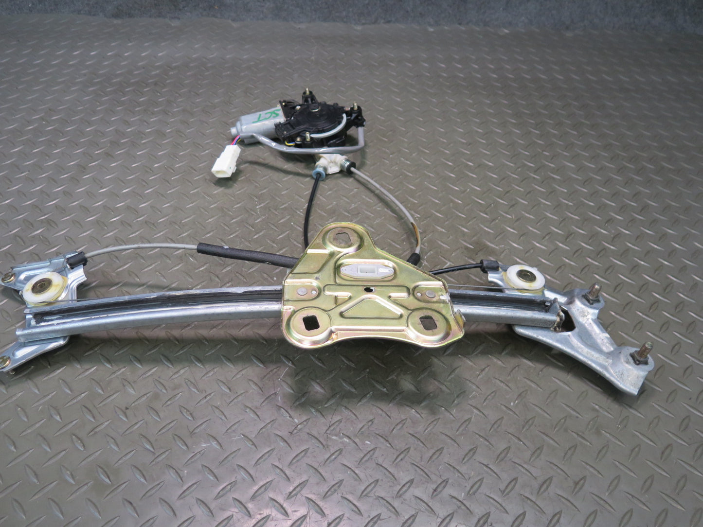 02-10 Lexus UZZ40L SC430 Front Left Driver Door Window Regulator w Motor OEM