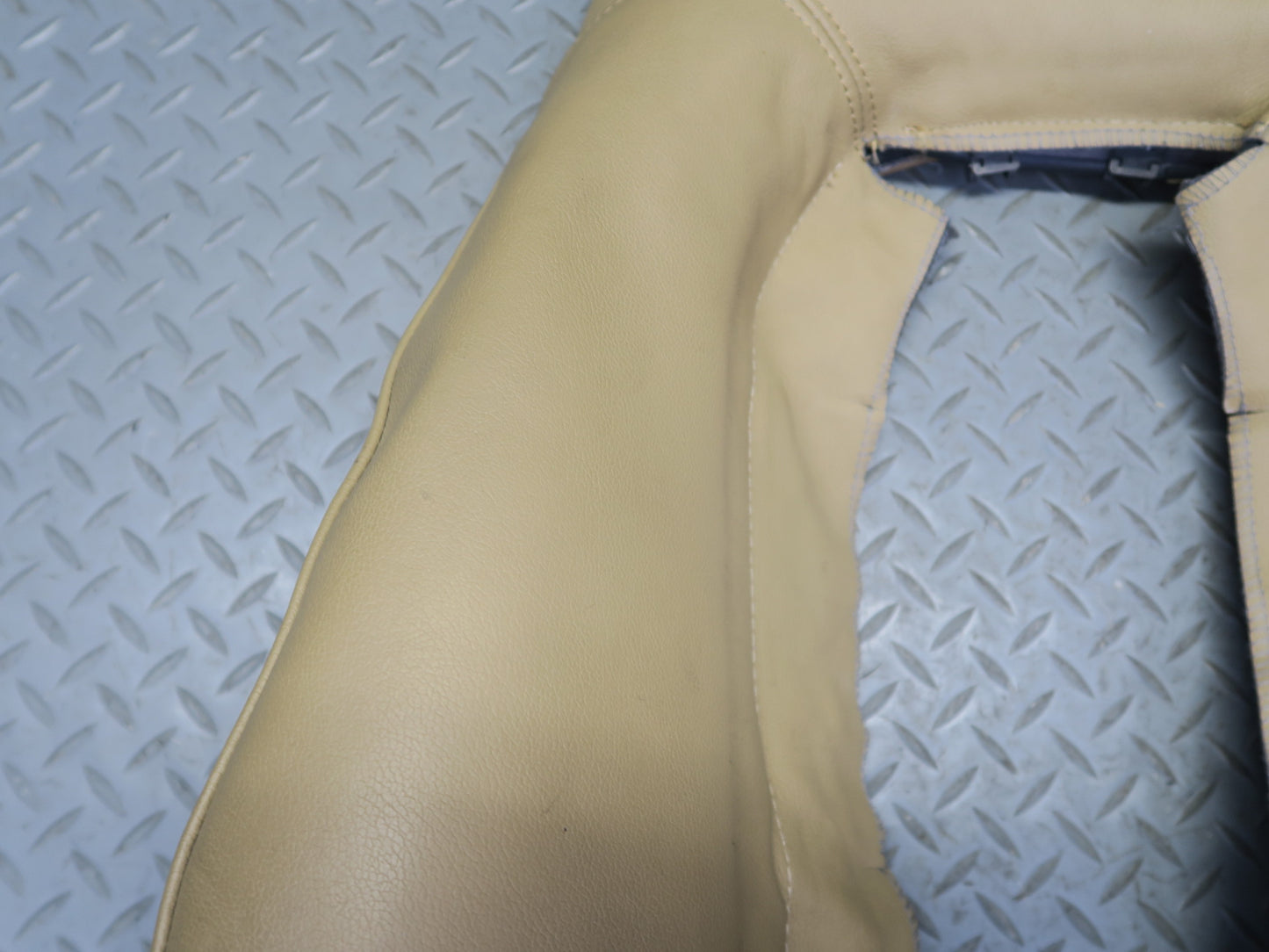 1999-2004 Porsche 911 996 Front Right Seat Upper Backrest Cushion Leather Cover