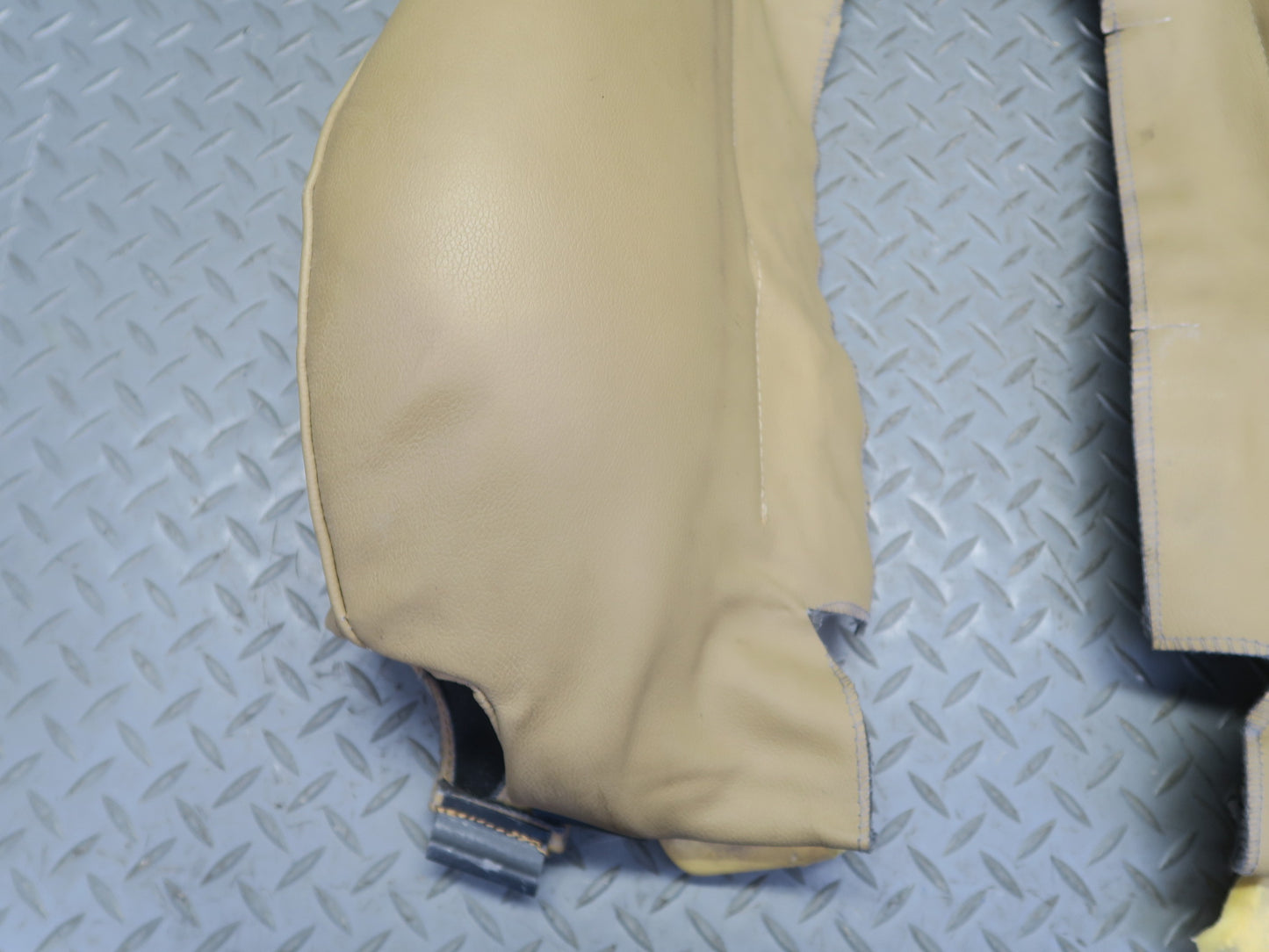 1999-2004 Porsche 911 996 Front Right Seat Upper Backrest Cushion Leather Cover