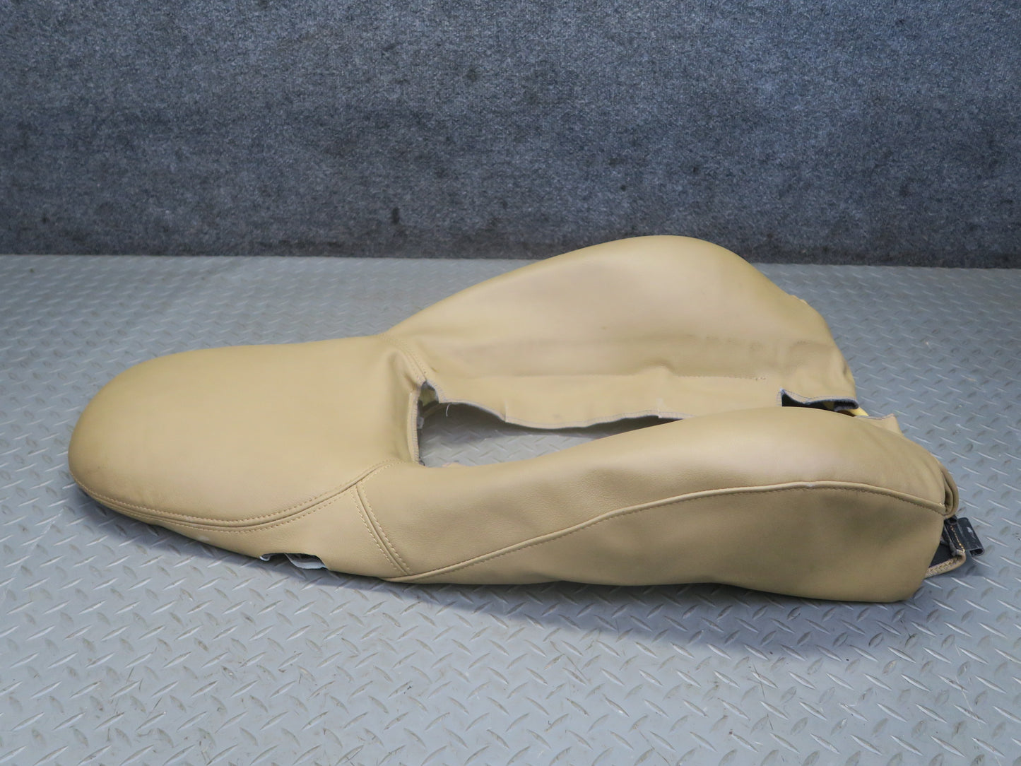 1999-2004 Porsche 911 996 Front Right Seat Upper Backrest Cushion Leather Cover