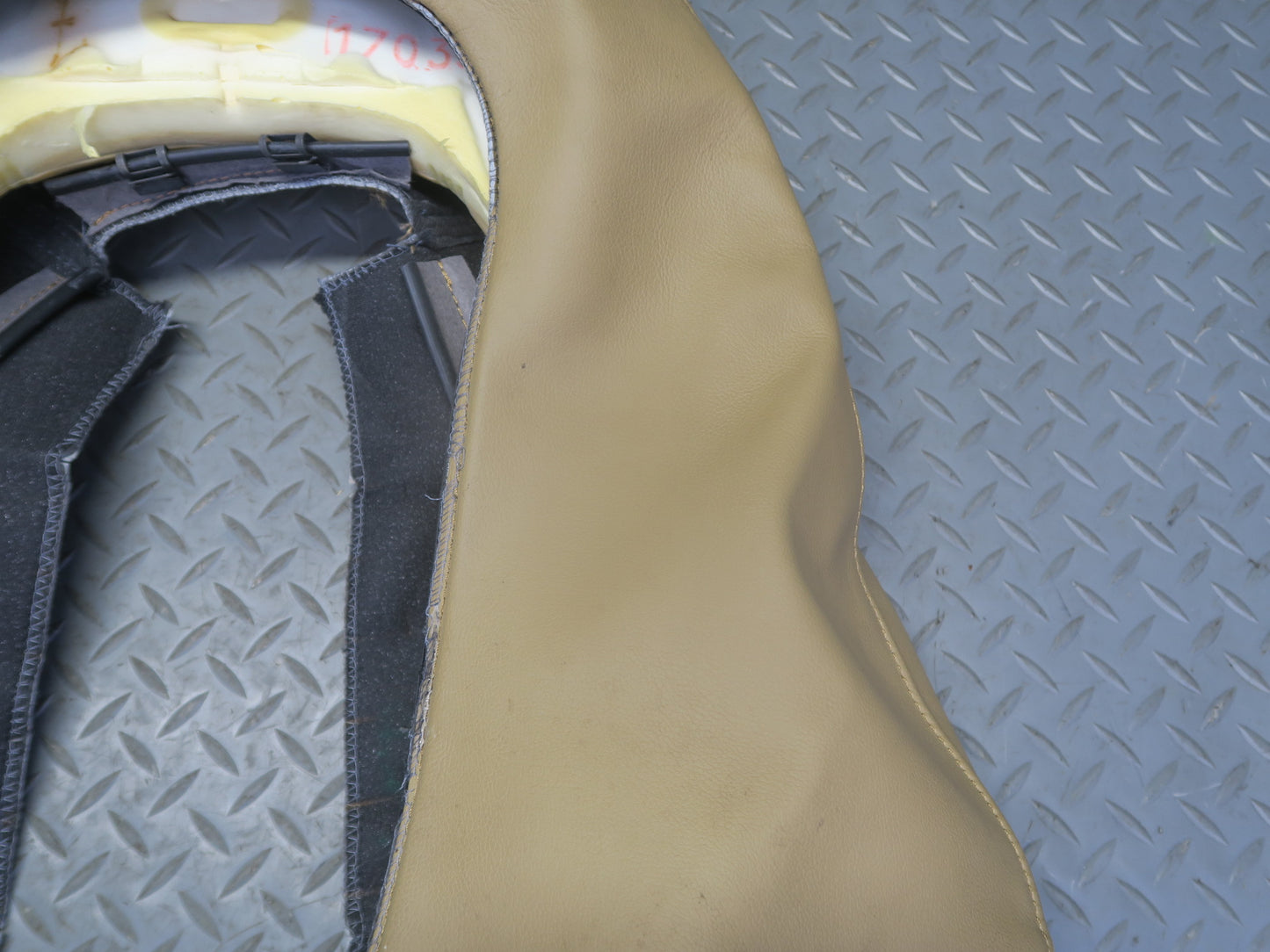 1999-2004 Porsche 911 996 Front Right Seat Upper Backrest Cushion Leather Cover