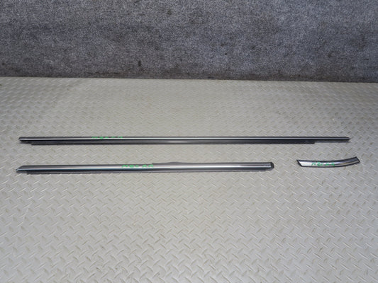 14-24 Mini F57 Convertible Right Fender Door Quarter Chrome Trim Molding Set