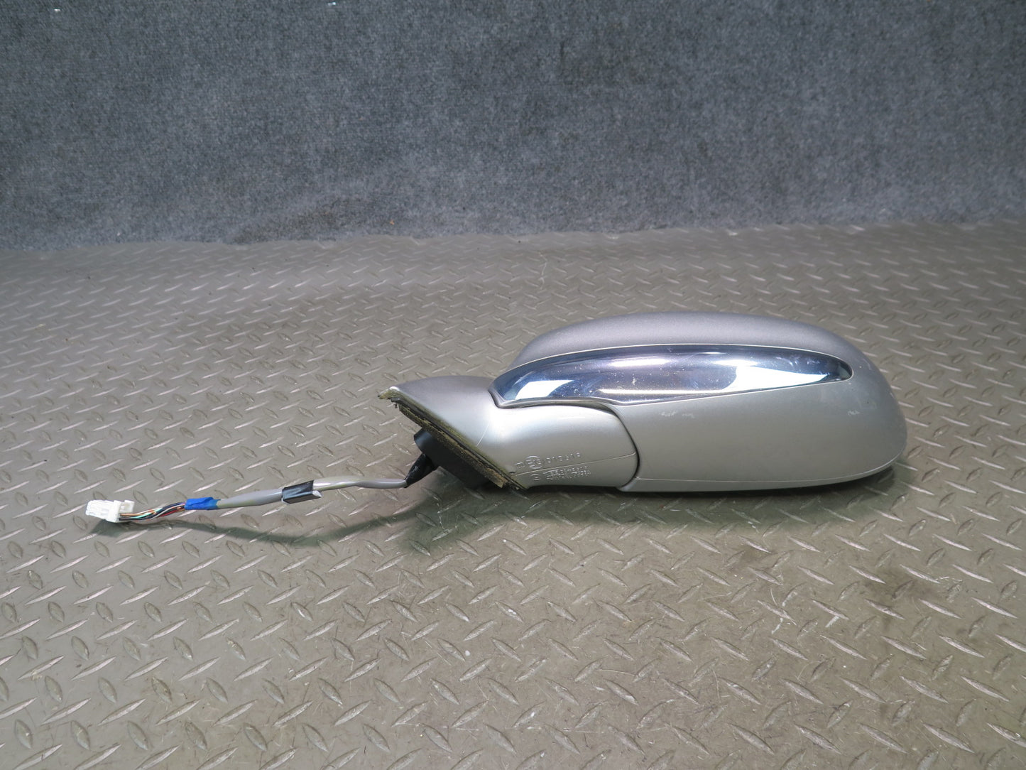 02-05 Lexus SC430 Left Door Side View Exterior Heated Memory Mirror Silver OEM