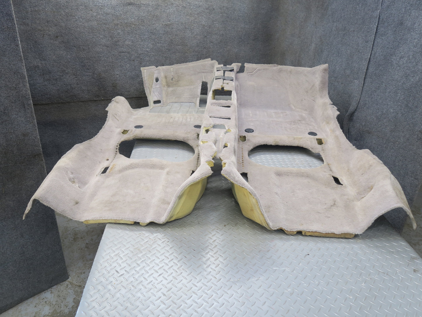 02-05 Porsche 911 996 Convert Front & Rear Interior Carpet Liner Floor MAT Set