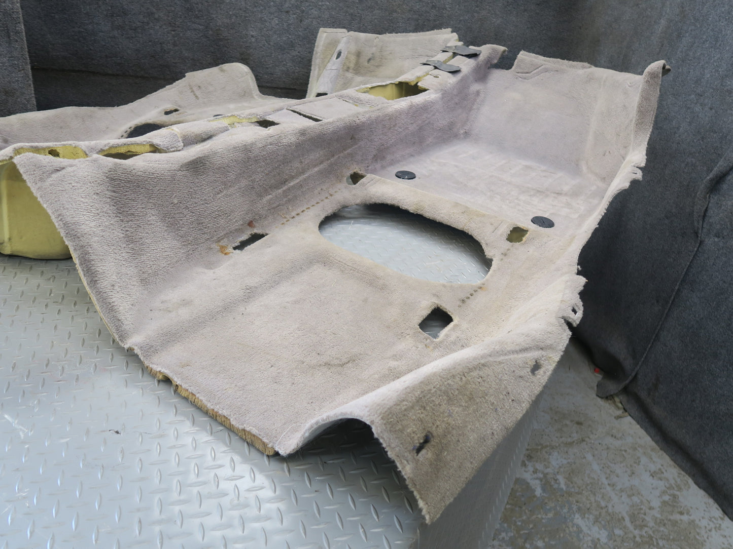 02-05 Porsche 911 996 Convert Front & Rear Interior Carpet Liner Floor MAT Set
