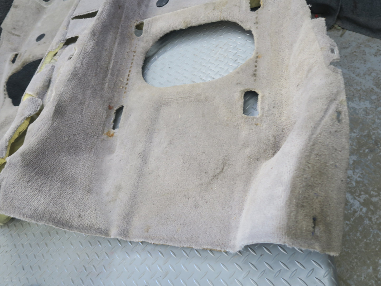 02-05 Porsche 911 996 Convert Front & Rear Interior Carpet Liner Floor MAT Set