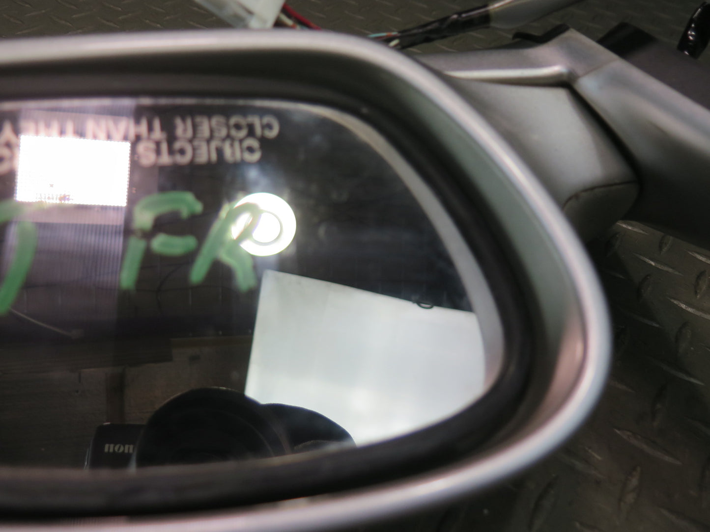 02-05 Lexus SC430 Right Door Side View Exterior Heated Memory Mirror Silver OEM
