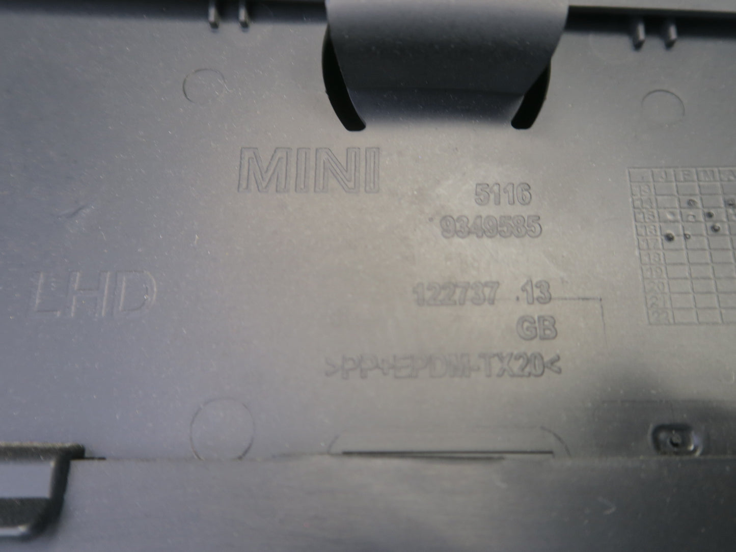 14-24 Mini Cooper F55 F56 F57 Dash Glove Box Compartment Storage OEM