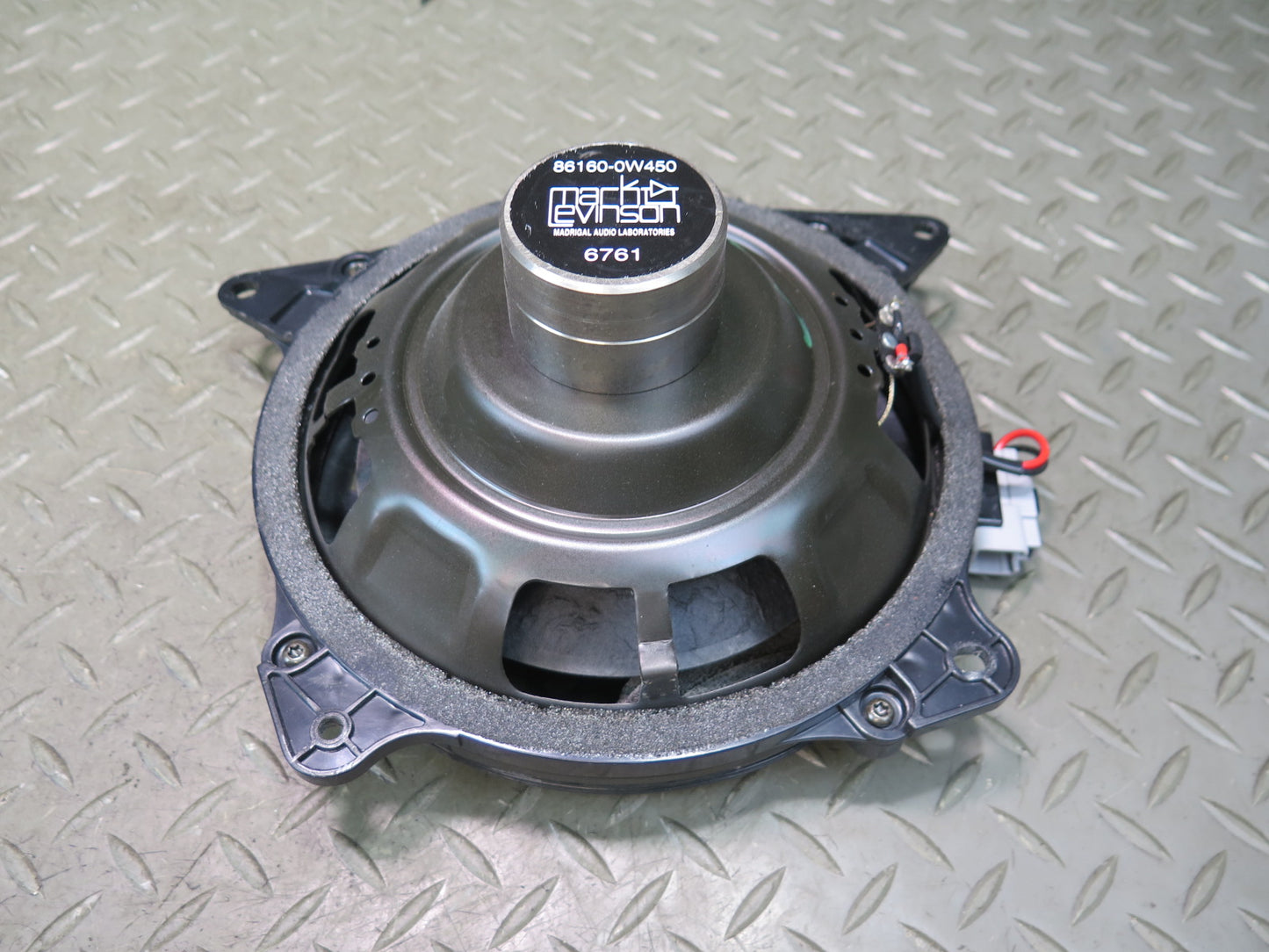 02-10 Lexus SC430 6pcs Mark Levinson Subwoofer Speaker Tweeter Set OEM
