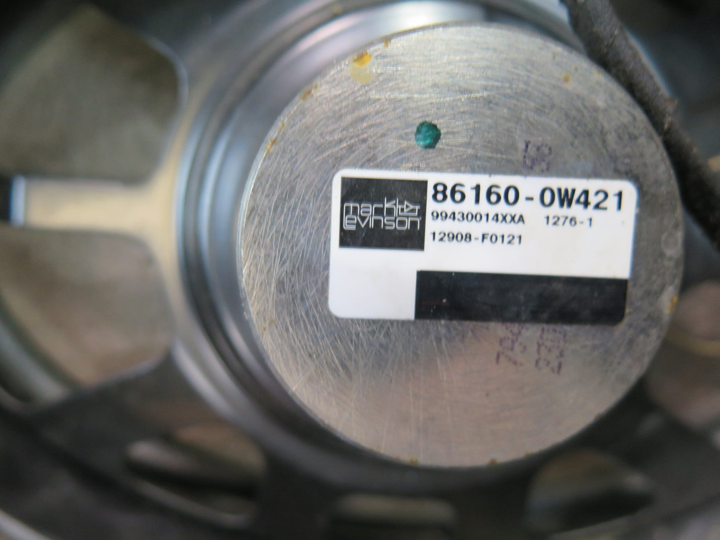 02-10 Lexus SC430 6pcs Mark Levinson Subwoofer Speaker Tweeter Set OEM
