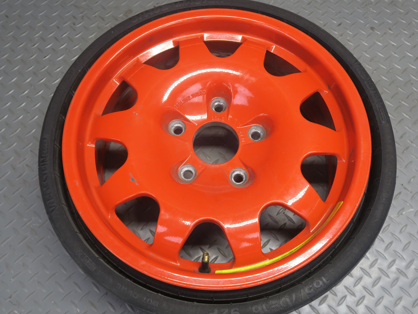 99-05 Porsche 911 996 R16 16" Spare Tire Wheel Rim 16x5.5 ET10 165/70 92P