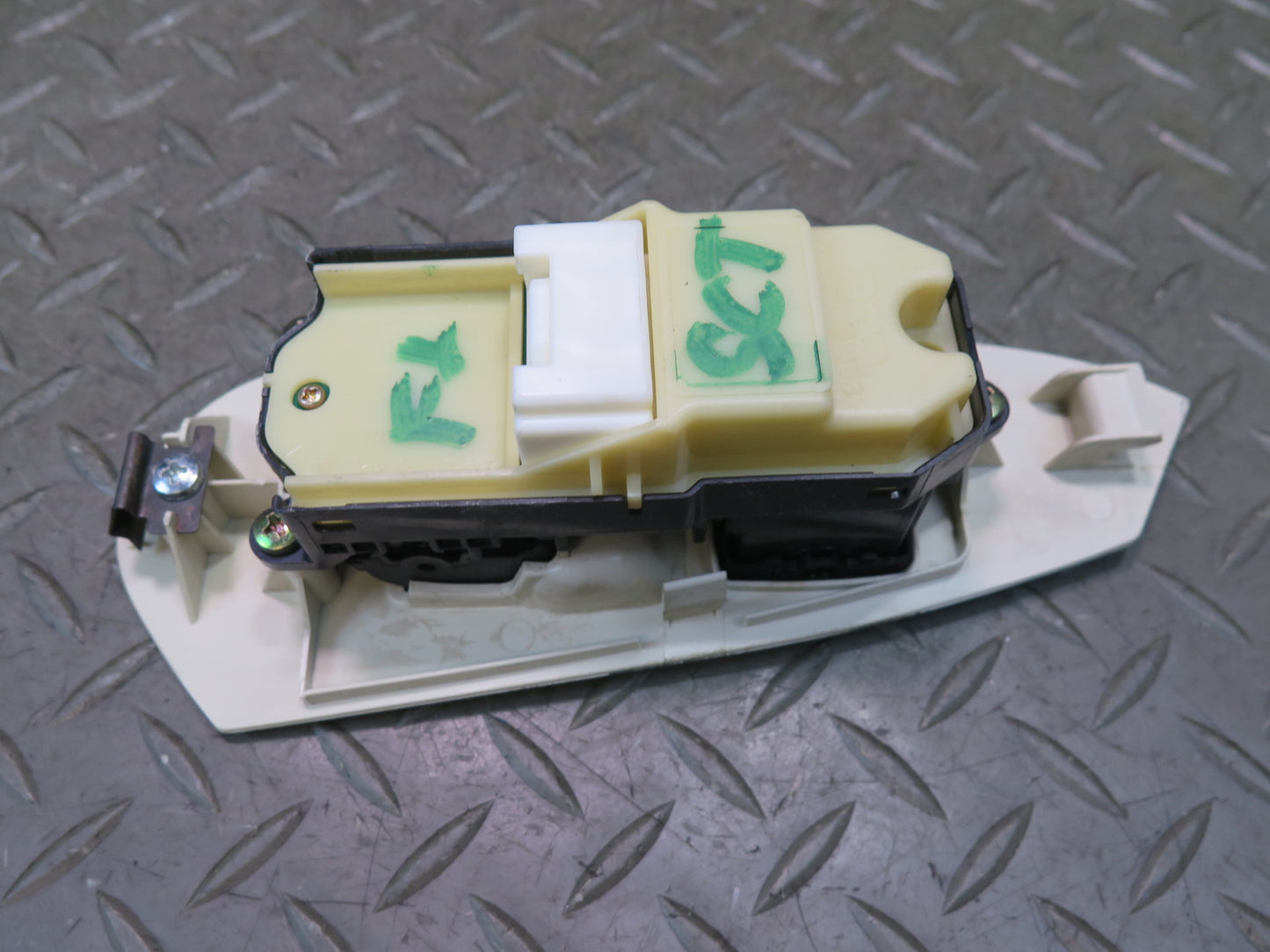 02-10 Lexus SC430 Front Left Door Master Power Window Switch Ecru OEM