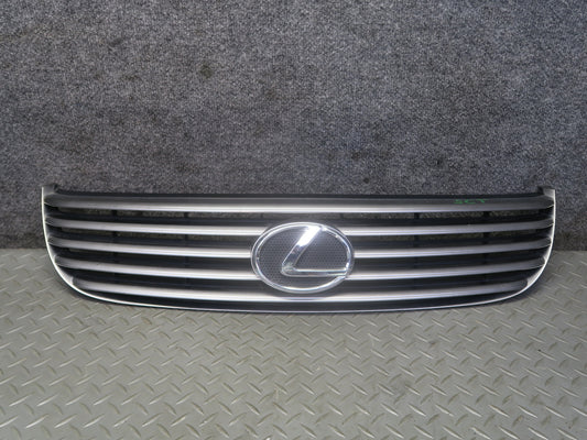 02-05 Lexus UZZ40L SC430 Front Bumper Grille Trim w Emblem 53111-24040 OEM