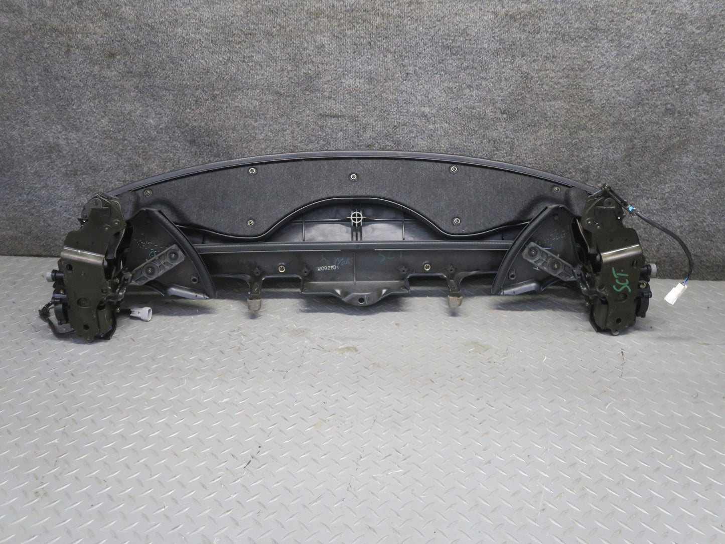 02-10 Lexus Z40 SC430 Rear Package Tray Flap Cargo Deck Cover Panel w Hinge OEM