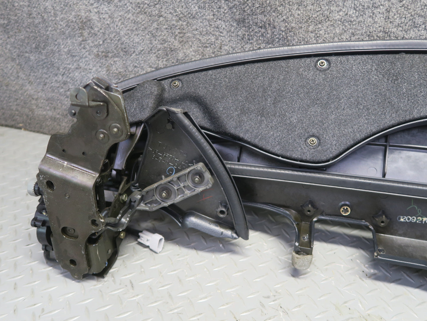 02-10 Lexus Z40 SC430 Rear Package Tray Flap Cargo Deck Cover Panel w Hinge OEM