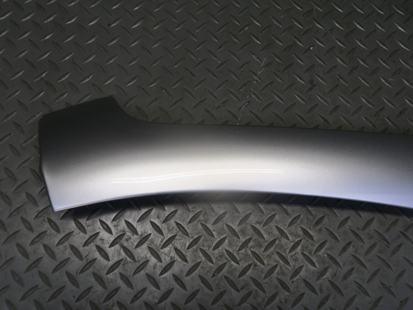 02-10 Lexus Z40 SC430 Set 2 Exterior Windshield A Pillar Trim Cover Silver OEM
