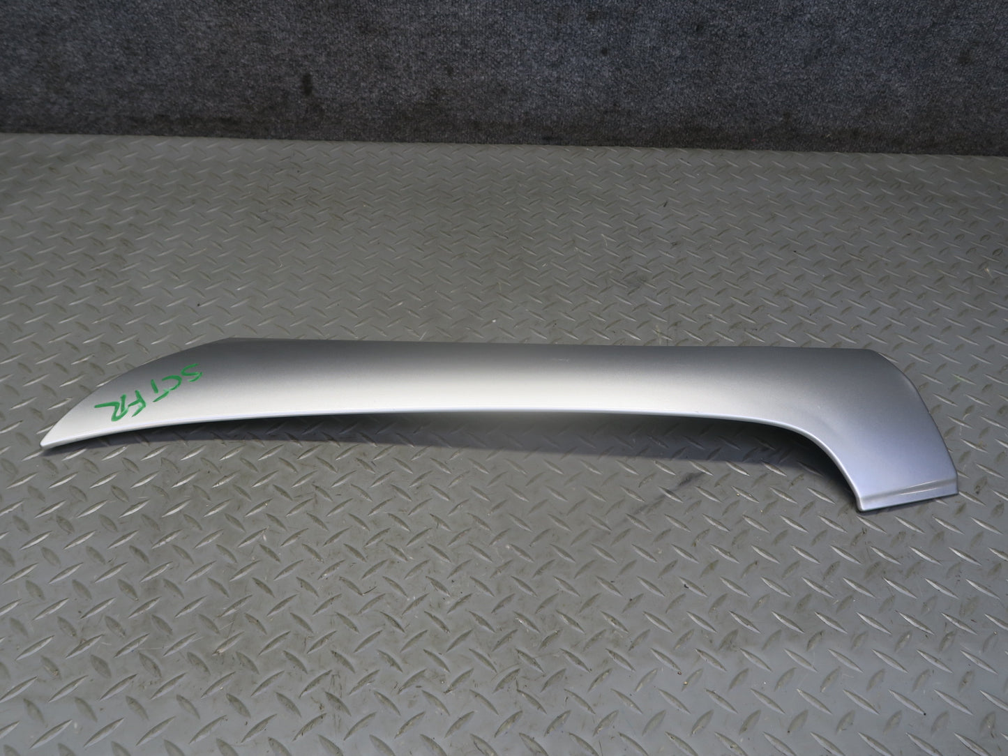 02-10 Lexus Z40 SC430 Set 2 Exterior Windshield A Pillar Trim Cover Silver OEM