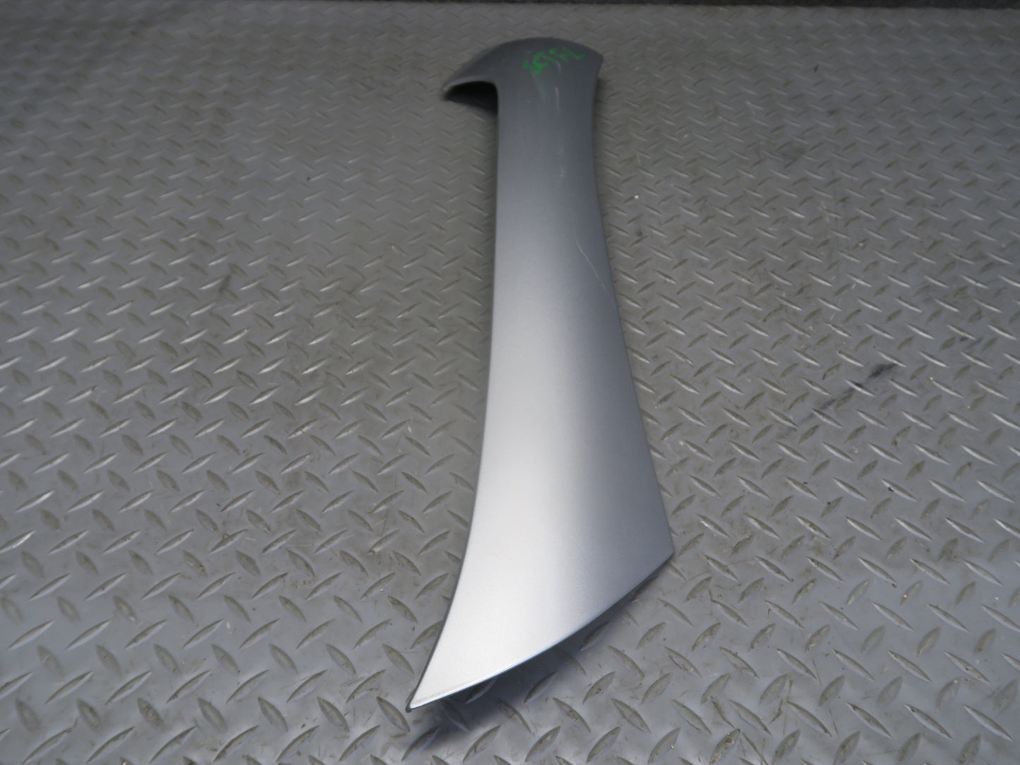 02-10 Lexus Z40 SC430 Set 2 Exterior Windshield A Pillar Trim Cover Silver OEM