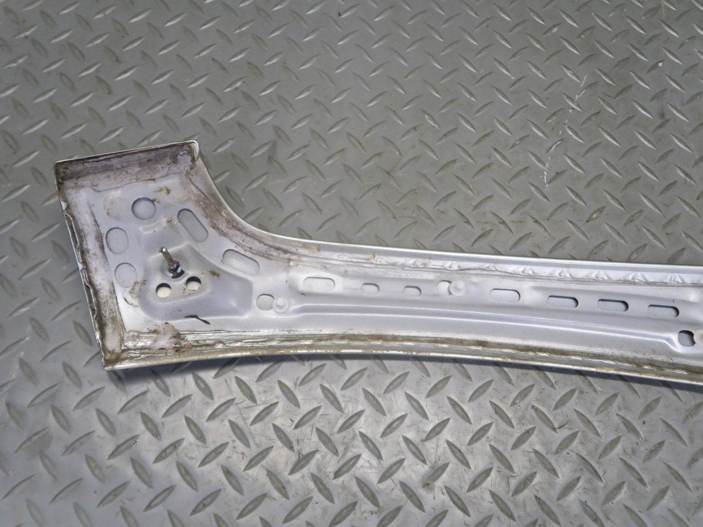 02-10 Lexus Z40 SC430 Set 2 Exterior Windshield A Pillar Trim Cover Silver OEM