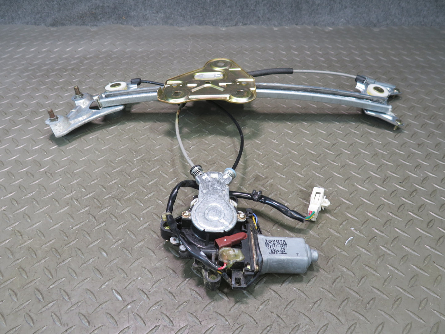 02-10 Lexus Z40 SC430 Front Right Passenger Door Window Regulator w Motor OEM
