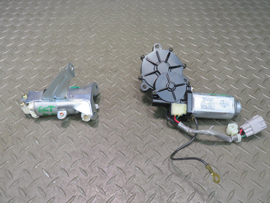 02-10 Lexus UZZ40L SC430 Set of 2 Rear Right Trunk Hinge Drive Gear Motor OEM