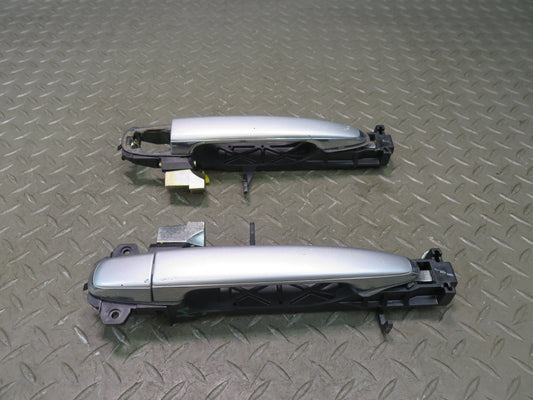 02-10 Lexus UZZ40L SC430 Set of 2 Left & Right Door Exterior Handle Silver OEM