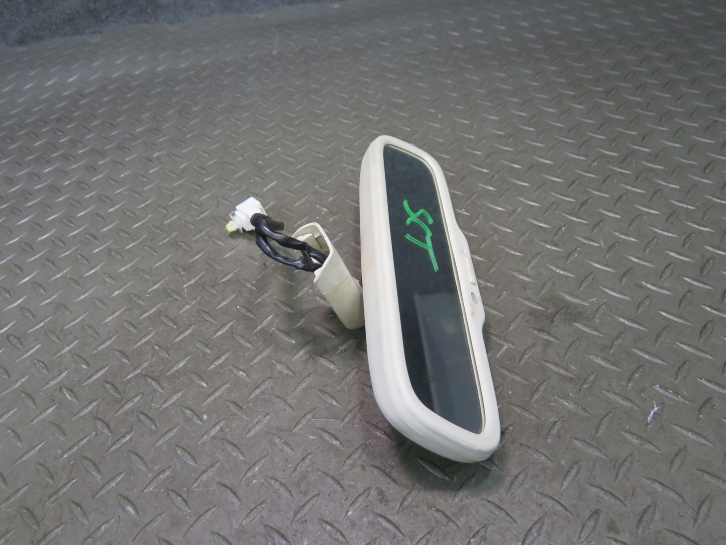 02-10 Lexus UZZ40L SC430 Auto Dimming Interior Rear View Mirror Ecru OEM