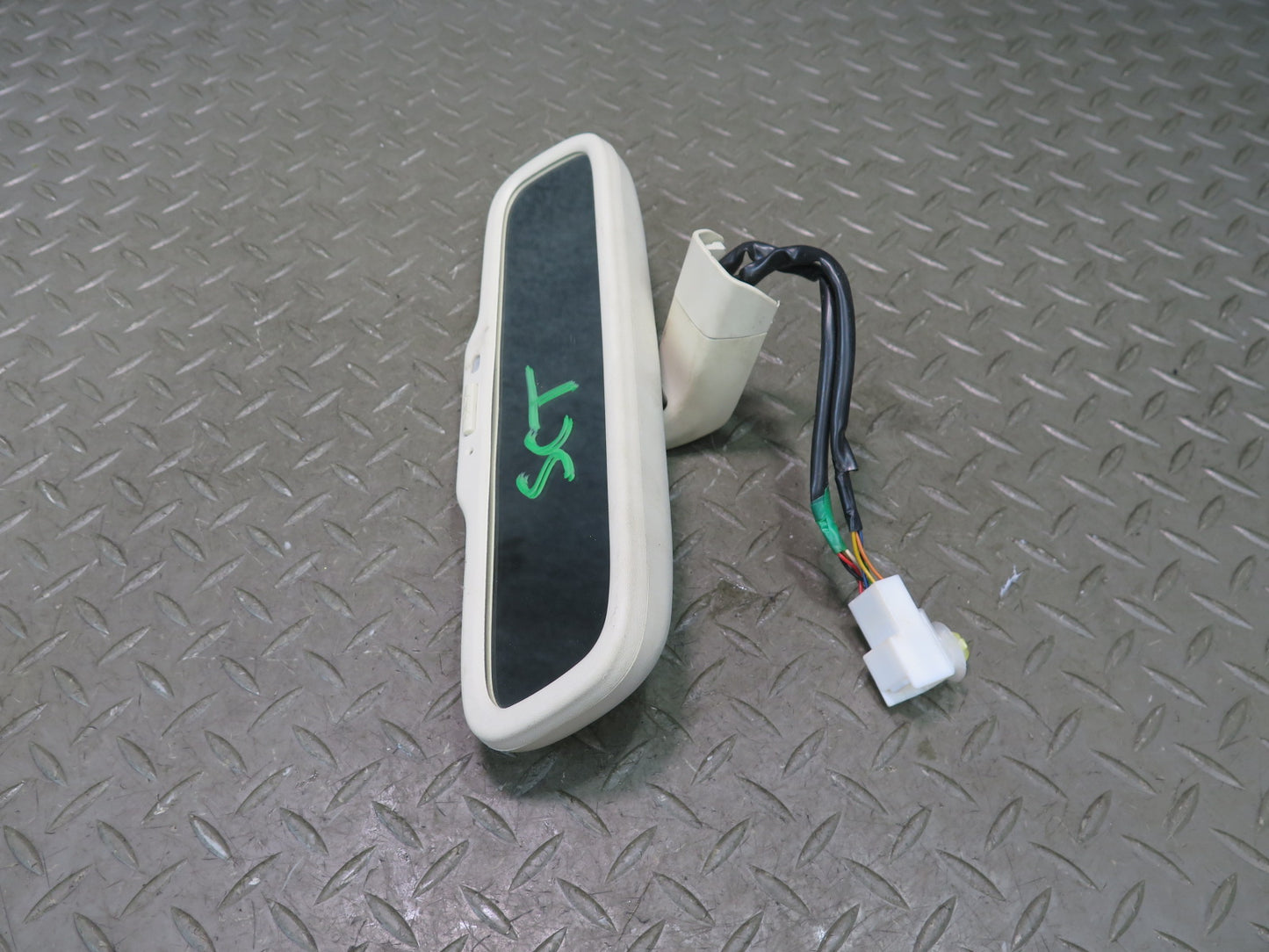 02-10 Lexus UZZ40L SC430 Auto Dimming Interior Rear View Mirror Ecru OEM