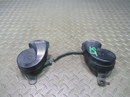 02-10 Lexus UZZ40L SC430 Set of 2 High & Low Tone Note Pitch Horn Signal OEM